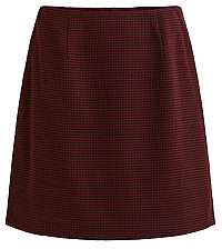 Vila Dámska sukňa Violao NEW MINI SKIRT Tawny Port