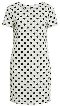 Vila Dámske šaty VITINNY NEW S / S DRESS - LUX Snow White L