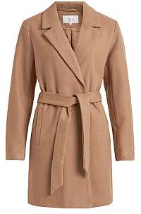 Vila Dámsky kabát VILUS JACKET-Noosa Dust y Camel