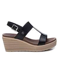 XTi Dámske sandále Black Pu Ladies Sandals868 Black