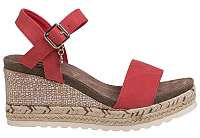XTi Dámske sandále Red Nobuko Pu Ladies Sandals242 Red
