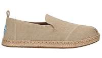 TOMS Alpargatas Desert Washed Canvas Deconstructed