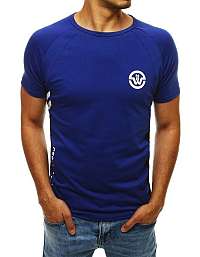 Atraktívne tričko v modrej farbe