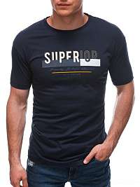Bavlnené granátové tričko Superior S1687