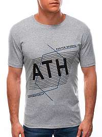 Bavlnené šedé tričko ATH S1594