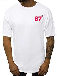 Biele pánske tričko v modernom prevedení MACH/1136A