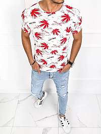 Biele tričko s originálnou červenou potlačou High Times