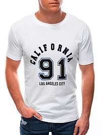 Biele tričko s potlačou California S1589