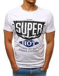 Biele tričko SUPER HOT