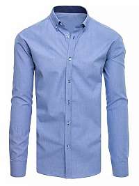 Blankytne modrá elegantná košeľa