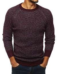 Bordový jedinečný sveter