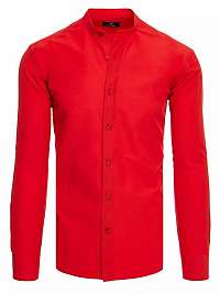 Červená elegantná košeľa