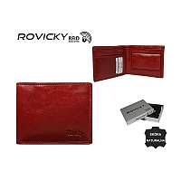 Červená pánska peňaženka ROVICKY