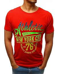 Červené tričko ATHLETIC New York