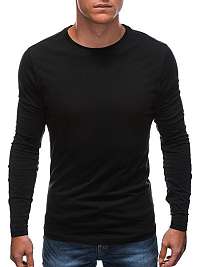 Čierne bavlnené tričko L148