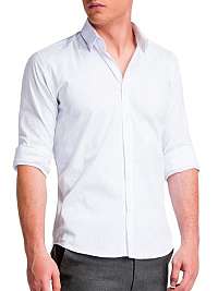 Elegantná biela košeľa k504