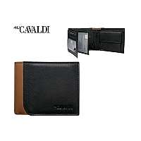 Elegantná čierna peňaženka Cavaldi