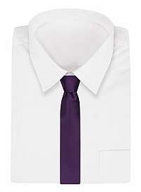 Elegantná fialová kravata Angelo di Monti