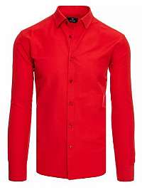 Elegantná košeľa v červenej farbe