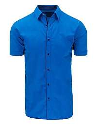 Elegantná košeľa vo výraznej modrej farbe