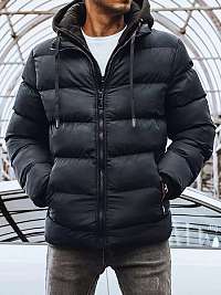 Granátová prešívaná trendy bunda na zimu