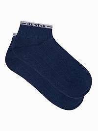 Granátové členkové bavlnené ponožky Hipstar U239