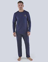 Granátové pánske pyžamo Victor