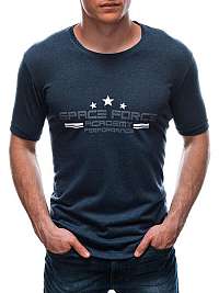 Granátové tričko s nápisom Space Force S1676