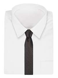 Granátovo-béžová elegantná kravata Alties