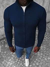 Granátový sveter so zapínaním na zips NB/MM6004/6
