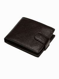 Hnedá  kožená peňaženka s prackou A791