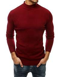 Hrejivý bordový sveter