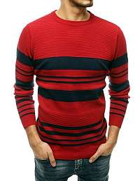 Jedinečný červený sveter