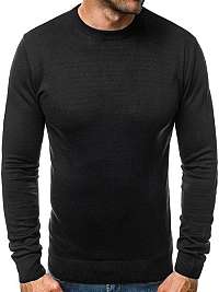 Jednoduchý čierny sveter O/KS03Z
