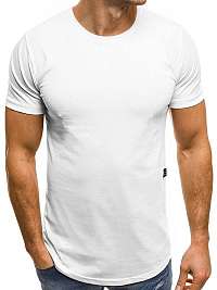 Klasické biele tričko OZONEE B/181227