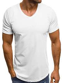 Klasické biele tričko OZONEE B/181590