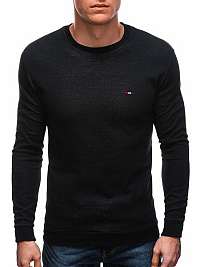 Klasické čierne tričko s dlhým rukávom L161