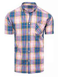 Letná pastelová košeľa s krátkym rukávom