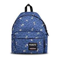 Limitovaný modro-fialový ruksak Eastpak PEANUTS SNOOPY
