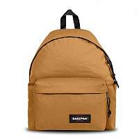 Mestský hnedý ruksak Eastpak Padded Pak'r Mettalic Gold