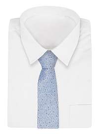 Moderná modrá kravata