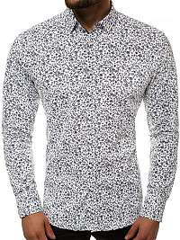 Moderná pánska košeľa vzorovaná V/K190