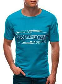 Modré bavlnené tričko Freedom S1586