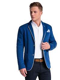Modré elegantné sako m81