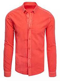 Originálna červená košeľa z bavlny