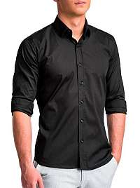 Originálna čierna košeľa k504