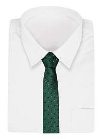 Originálna vzorovaná kravata zelená