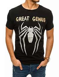 Originálne čierne tričko Great Genius