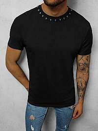 Originálne čierne tričko s lebkami NB15