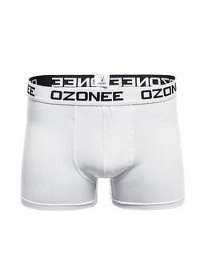 Pánske boxerky v bielej farbe OZONEE 0953 - L